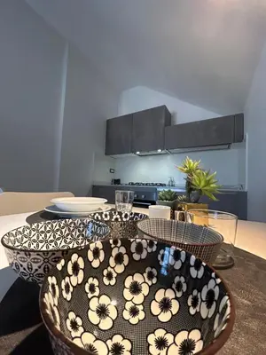 Cucina o angolo cottura di La casa sul tetto