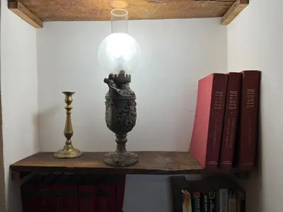 Biblioteca nella villa