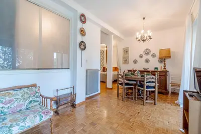 Area soggiorno di GuestHost - Vintage Holiday Flat