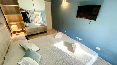 Letto o letti in una camera di Casa Di Emma (camera Ponente)