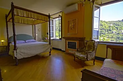 Letto o letti in una camera di Rivarola al Tempo Dei Castelli