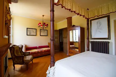 Letto o letti in una camera di Rivarola al Tempo Dei Castelli