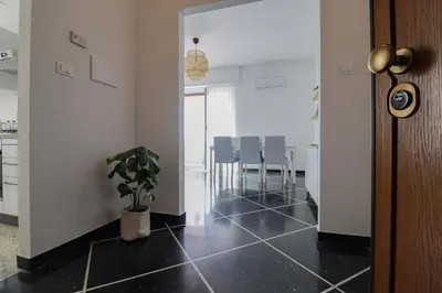 Planimetria di 186 - Casa Aureliana VISTA MARE a Lavagna 100 metri dal Mare e spiaggia - PARCHEGGIO GRATIS INCLUSO