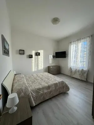 Letto o letti in una camera di La casa di Carlotta