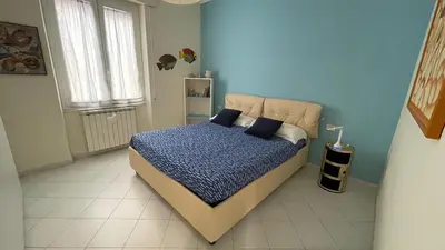 Letto o letti in una camera di Nives Cosy Apt in the Center with terrace and AC