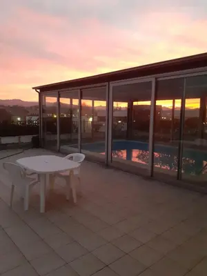 Alba o tramonto visti dall'interno dell'appartamento o dai dintorni