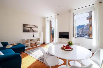 TV o dispositivi per l'intrattenimento presso Sogno sul Mare Apartment