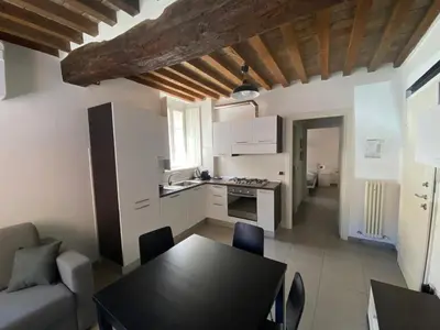 Cucina o angolo cottura di Casa Fabrizio - Nice Suite con parcheggio su richiesta