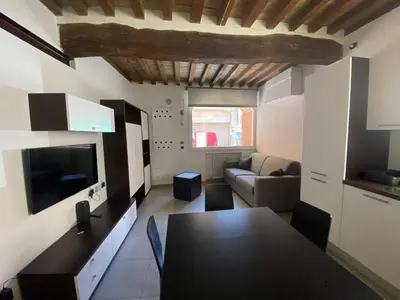TV o dispositivi per l'intrattenimento presso Casa Fabrizio - Nice Suite con parcheggio su richiesta