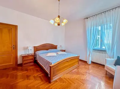 Letto o letti in una camera di [5Terre]Nel Verde sul Mare - Relax in the Greenery
