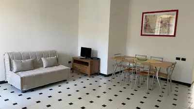 TV o dispositivi per l'intrattenimento presso Amabile apt central location near beaches