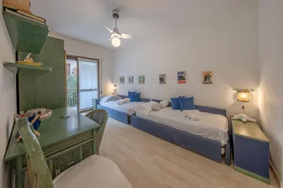 Letto o letti in una camera di CASA ISABELLA Relax con Piscina