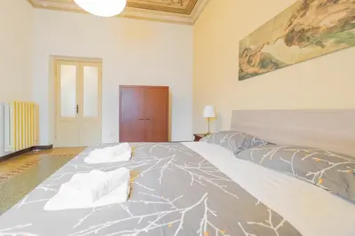 Letto o letti in una camera di Casa Marina: a due passi dal mare