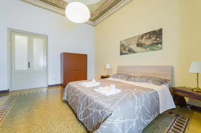 Letto o letti in una camera di Casa Marina: a due passi dal mare