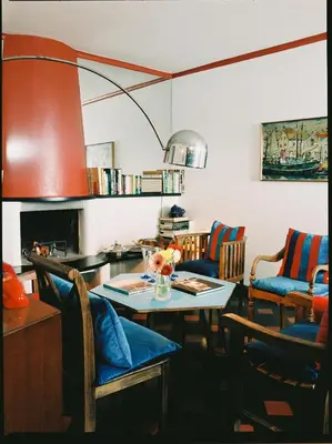 Area soggiorno di Casa Pernice