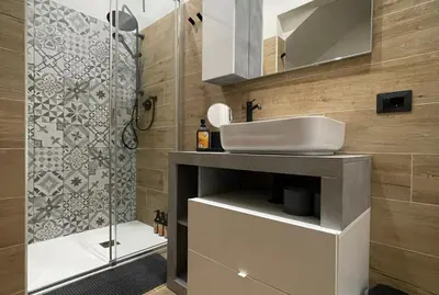 Bagno di The downtown loft Carpi Centro