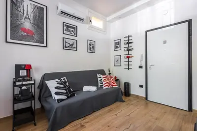 Area soggiorno di The downtown loft Carpi Centro