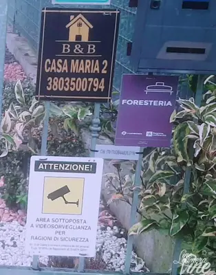 Certificato, attestato, insegna o altro documento esposto da CASA MARIA1