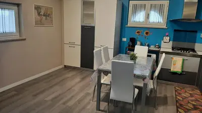 Cucina o angolo cottura di CASA MARIA1