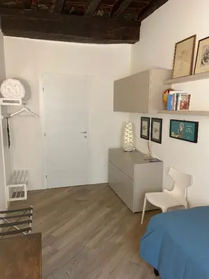 Letto o letti in una camera di Appartamento San Gallo Cremona Centro