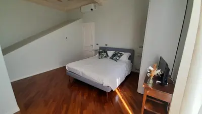 Letto o letti in una camera di B&B Villa Sofora