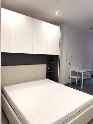 Letto o letti in una camera di Appartamentino SILVER WHITE