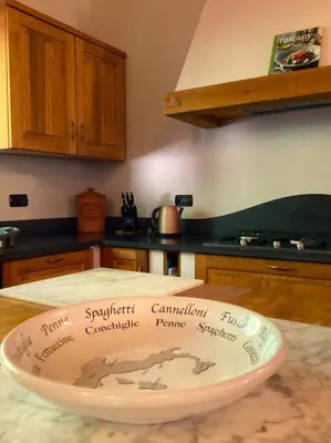 Cucina o angolo cottura di Villa del Sole, 6 pax+ with pool