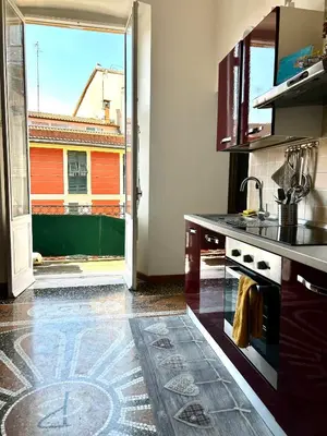 Cucina o angolo cottura di La bella vista