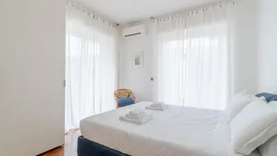 Letto o letti in una camera di Italianway - Aurelia Levante 103 B