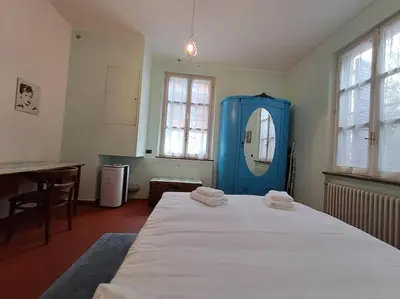 Letto o letti in una camera di FuoriPorta Affitti Brevi - La Rive Droite