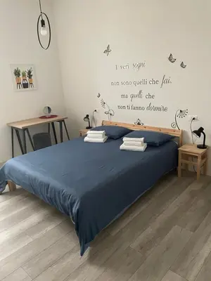 Letto o letti in una camera di La Casa di Mimmi