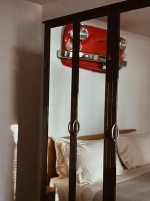 Letto o letti in una camera di B&B Al Castello Sweethome