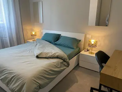 Letto o letti in una camera di APPARTAMENTO RACHELE