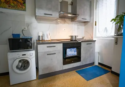 Cucina o angolo cottura di Casa Edda