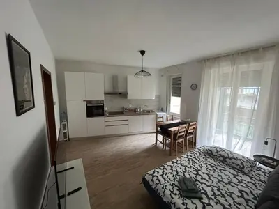 Cucina o angolo cottura di Il Centro Apartments-Salsomaggiore Terme
