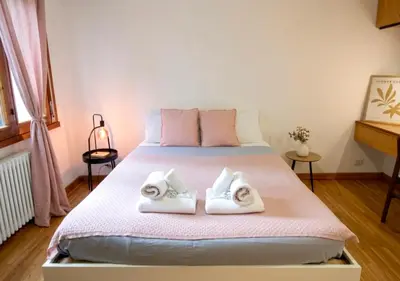 Letto o letti in una camera di Monolocale Flower - Comfort & Free WIFI - Arena RCF