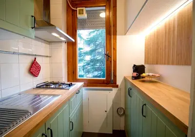 Cucina o angolo cottura di Monolocale Flower - Comfort & Free WIFI - Arena RCF