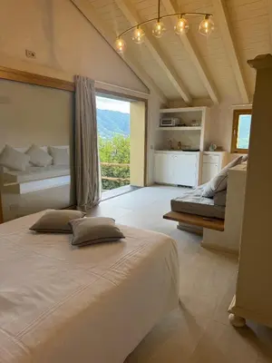 Letto o letti in una camera di Tuvo Houses