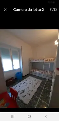 Letto o letti in una camera di Appartamento delle favole
