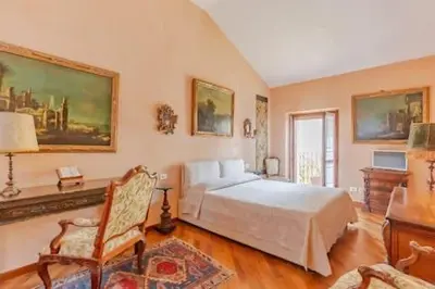 Letto o letti in una camera di Appartamento Monteverdi