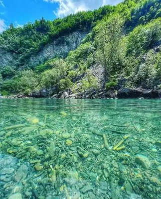 Paesaggio naturale nelle vicinanze della casa vacanze
