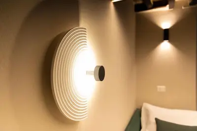 Letto o letti in una camera di Palais Bernadette