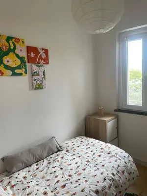 Letto o letti in una camera di Casetta di Dany