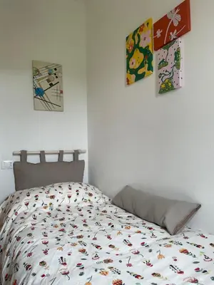 Letto o letti in una camera di Casetta di Dany