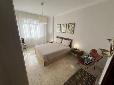 Letto o letti in una camera di Casa Stellina Rapallo