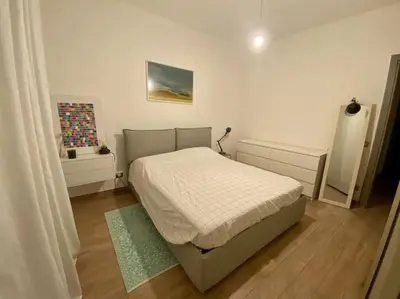 Letto o letti in una camera di Grazioso b&b