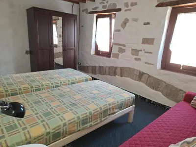 Letto o letti in una camera di Cottage la Terrazza