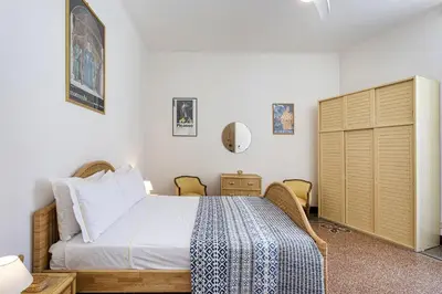 Letto o letti in una camera di Classy Apartment in Rapallo by Wonderful Italy