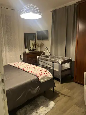 Letto o letti in una camera di Casa Rei