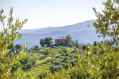 Paesaggio naturale nelle vicinanze della casa vacanze